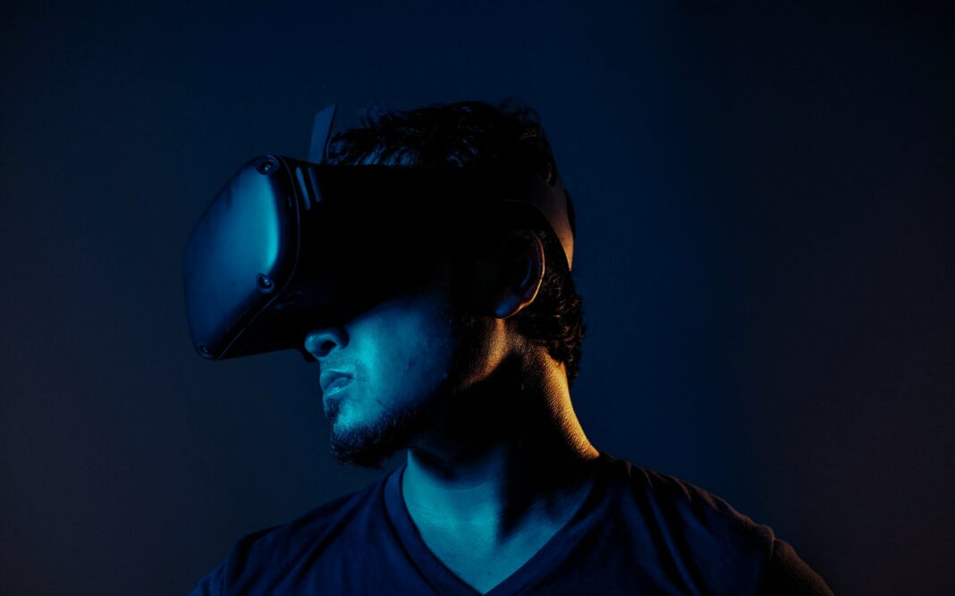 VR headset illustration